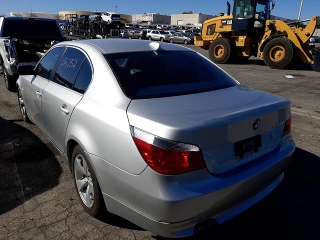 Photo 3 from auction – 2007 BMW 525 I with VIN WBANE53587CW60305
