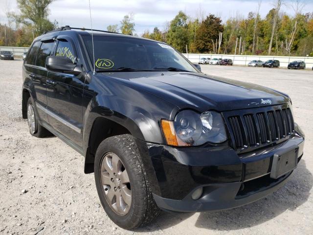 JEEP GRAND CHER 2008 with VIN 1J8HR58258C104529 - Photo from auction