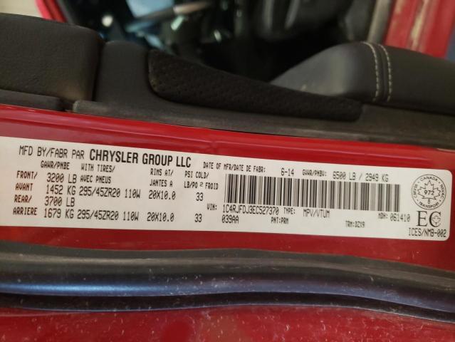 Photo 10 from auction – 2014 JEEP GRAND CHER with VIN 1C4RJFDJ3EC527370