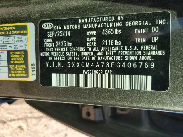 Photo 10 from auction – 2015 KIA OPTIMA LX with VIN 5XXGM4A73FG406769
