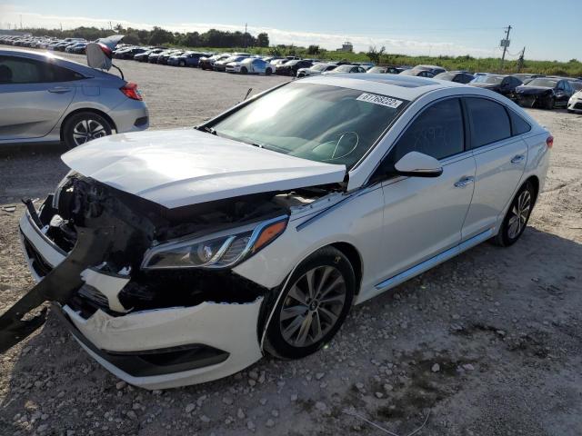 Photo 2 from auction – 2016 HYUNDAI SONATA SPO with VIN 5NPE34AF2GH372962