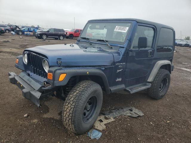 Photo 2 from auction – 2001 JEEP WRANGLER / with VIN 1J4FA49S81P373888
