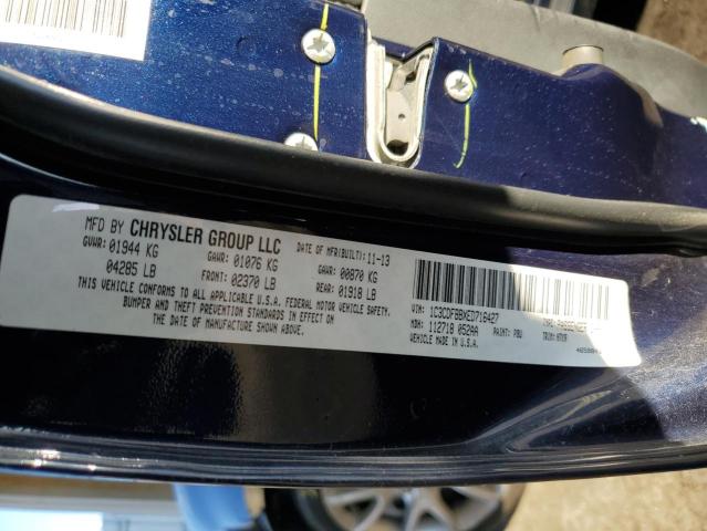 Photo 10 from auction – 2014 DODGE DART SXT with VIN 1C3CDFBBXED716427