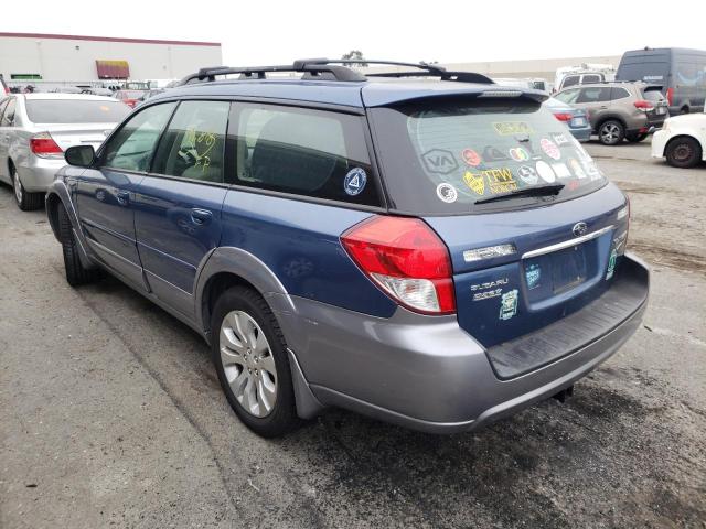 Photo 3 from auction – 2008 SUBARU OUTBACK with VIN 4S4BP62C787357172