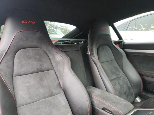 Photo 6 from auction – 2021 PORSCHE CAYMAN GT4 with VIN WP0AC2A82MS289243