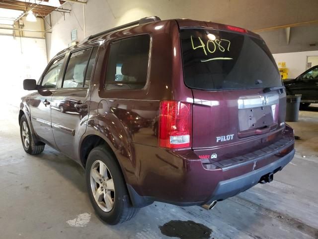 Photo 3 from auction – 2011 HONDA PILOT EXL with VIN 5FNYF4H65BB057493