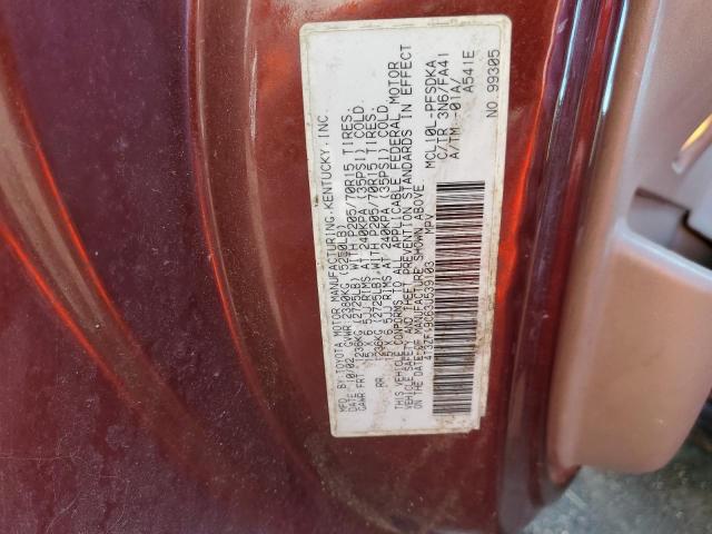 Photo 10 from auction – 2003 TOYOTA SIENNA CE with VIN 4T3ZF19C63U539103