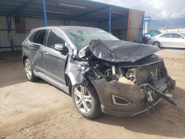 FORD EDGE TITAN 2015 with VIN 2FMTK4K96FBB52085 - Photo from auction