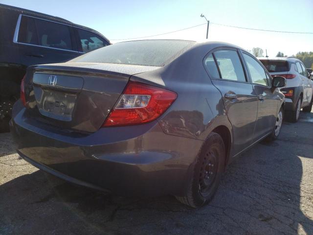 Photo 4 from auction – 2012 HONDA CIVIC LX with VIN 19XFB2F54CE083110