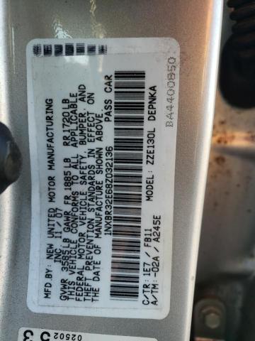 Photo 10 from auction – 2008 TOYOTA COROLLA CE with VIN 1NXBR32E68Z032136