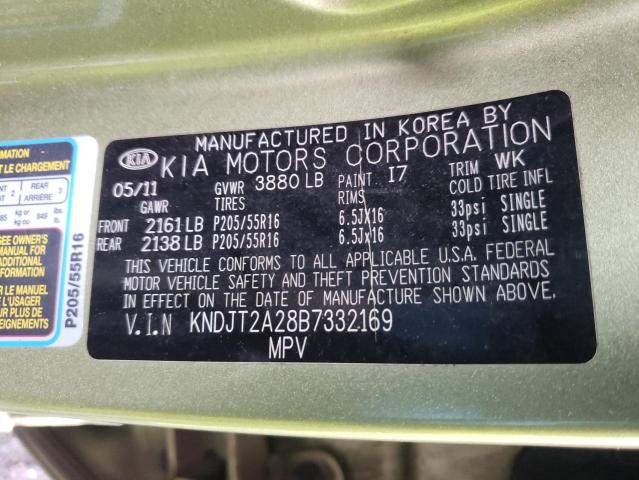 Photo 10 from auction – 2011 KIA SOUL + with VIN KNDJT2A28B7332169