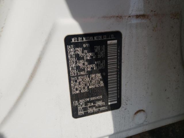Photo 10 from auction – 2011 INFINITI QX56 with VIN JN8AZ2NF3B9504029