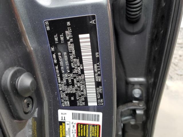 Photo 10 from auction – 2020 TOYOTA HIGHLANDER with VIN 5TDBBRCH7LS511960