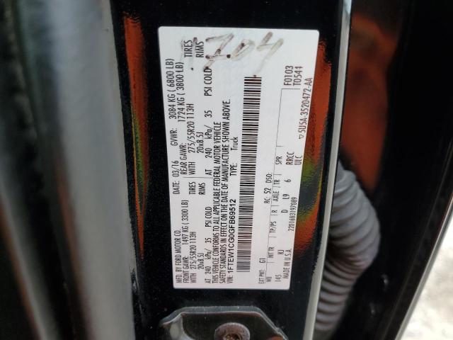 Photo 10 from auction – 2016 FORD F-150 with VIN 1FTEW1CG0GFB69512