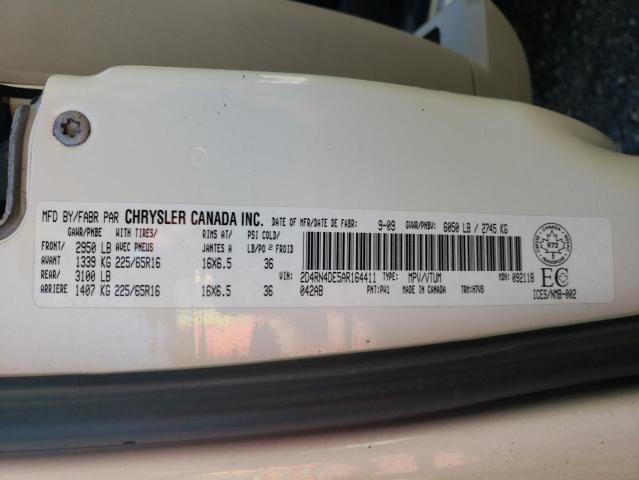 Photo 10 from auction – 2010 DODGE GRAND CARA with VIN 2D4RN4DE5AR164411