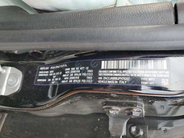Photo 10 from auction – 2018 JEEP RENEGADE L with VIN ZACCJABB6JPH76207