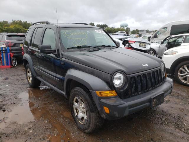 JEEP LIBERTY SP 2007 with VIN 1J4GL48K07W530148 - Photo from auction