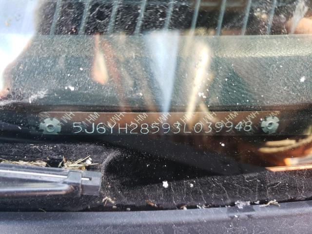 Photo 10 from auction – 2003 HONDA ELEMENT EX with VIN 5J6YH28593L039948