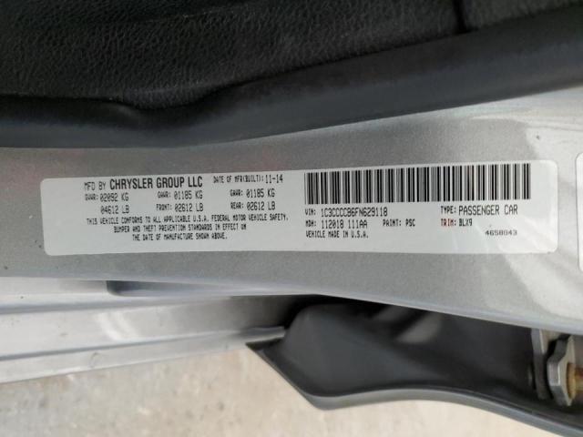 Photo 10 from auction – 2015 CHRYSLER 200 with VIN 1C3CCCCB6FN629118