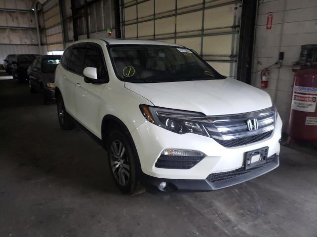 HONDA PILOT EXL 2016 with VIN 5FNYF6H54GB013320 - Photo from auction