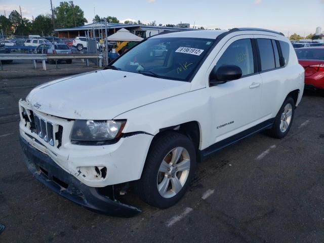 Photo 2 from auction – 2014 JEEP COMPASS SP with VIN 1C4NJDBB9ED879703