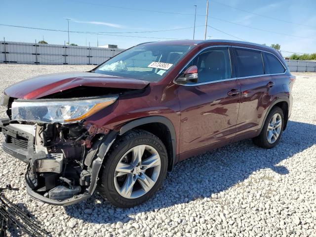 Photo 2 from auction – 2014 TOYOTA HIGHLANDER with VIN 5TDDKRFH3ES016808