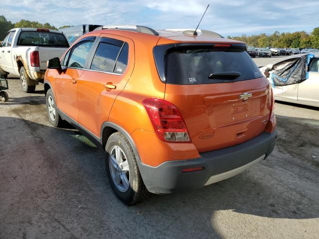 Photo 3 from auction – 2016 CHEVROLET TRAX 1LT with VIN KL7CJPSB1GB638870