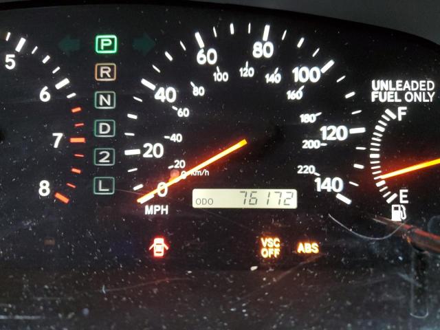 Photo 8 from auction – 1999 LEXUS ES 300 with VIN JT8BF28G0X5057508