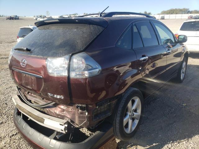 Photo 4 from auction – 2008 LEXUS RX 350 with VIN JTJGK31U380012888
