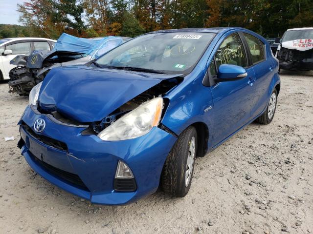 Photo 2 from auction – 2013 TOYOTA PRIUS C with VIN JTDKDTB34D1553952