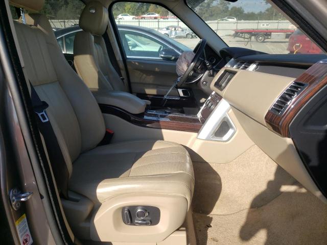 Photo 5 from auction – 2017 LAND ROVER RANGE ROVE with VIN SALGS2FE6HA341909