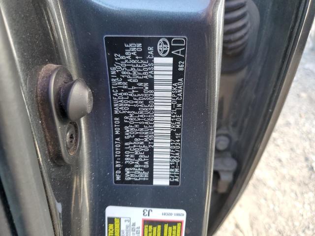 Photo 10 from auction – 2013 TOYOTA COROLLA BA with VIN 2T1BU4EE6DC960038