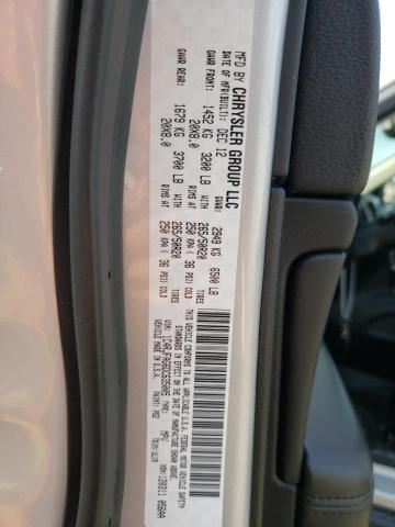 Photo 10 from auction – 2013 JEEP GRAND CHER with VIN 1C4RJFAG6DC635005