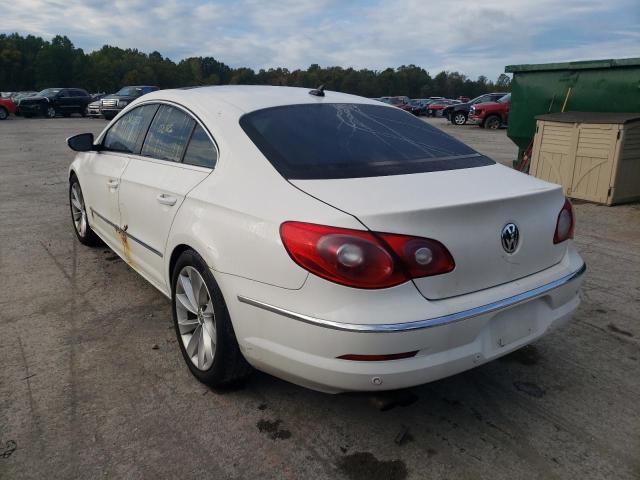 Photo 3 from auction – 2009 VOLKSWAGEN CC with VIN WVWEU73C99E536907