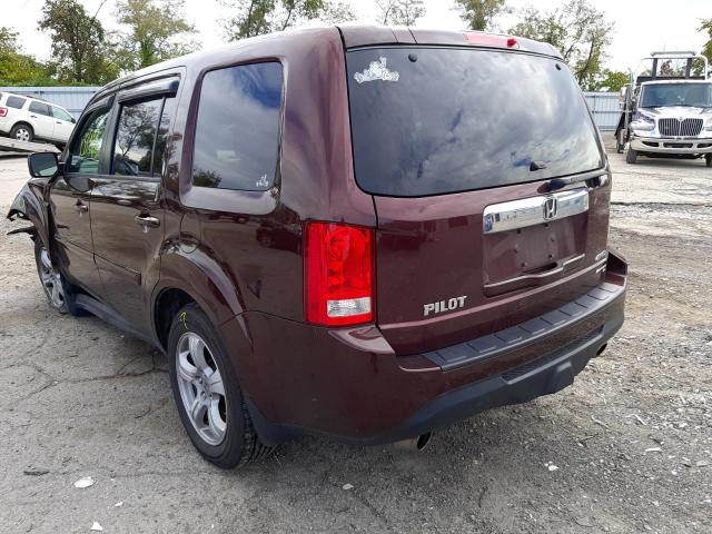 Photo 3 from auction – 2012 HONDA PILOT EXL with VIN 5FNYF4H55CB041707