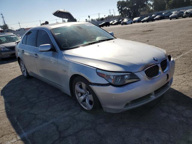 BMW 530 I 2007 with VIN WBANE73537CM46043 - Photo from auction