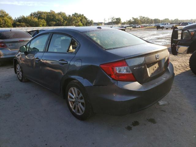 Photo 3 from auction – 2012 HONDA CIVIC EXL with VIN 19XFB2F99CE003352