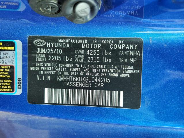Photo 10 from auction – 2011 HYUNDAI GENESIS CO with VIN KMHHT6KDXBU044205