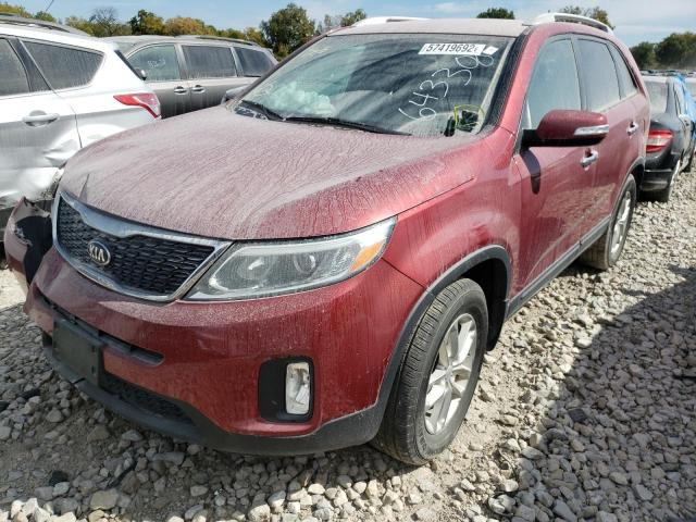 Photo 2 from auction – 2015 KIA SORENTO LX with VIN 5XYKT4A61FG643308