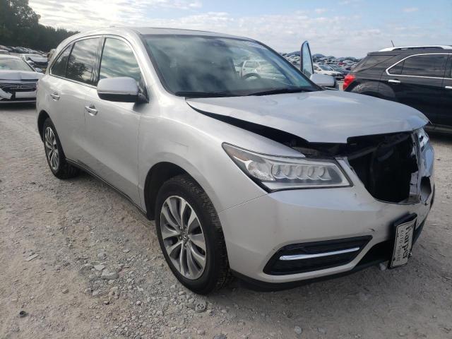 ACURA MDX TECHNO 2015 with VIN 5FRYD4H49FB007494 - Photo from auction