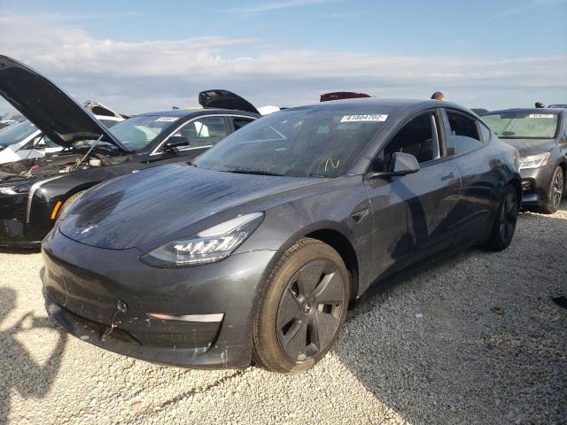 Photo 2 from auction – 2022 TESLA MODEL 3 with VIN 5YJ3E1EB9NF276202