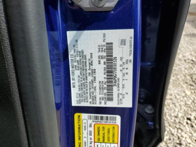 Photo 10 from auction – 2014 FORD FUSION S with VIN 3FA6P0G77ER101526
