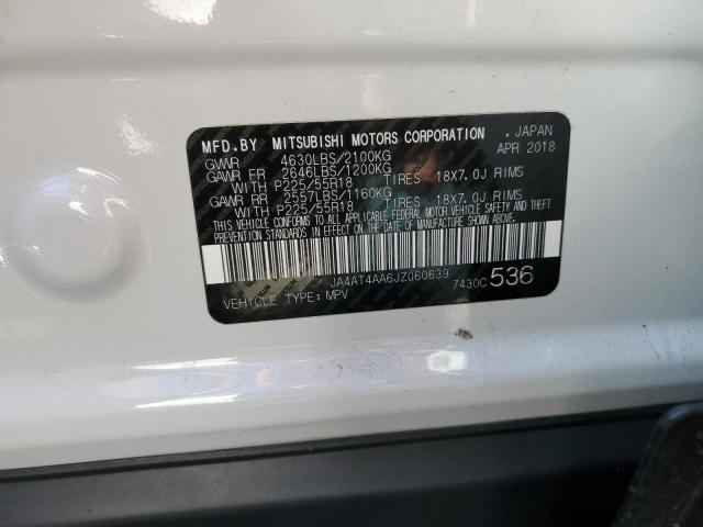 Photo 10 from auction – 2018 MITSUBISHI ECLIPSE CR with VIN JA4AT4AA6JZ060639