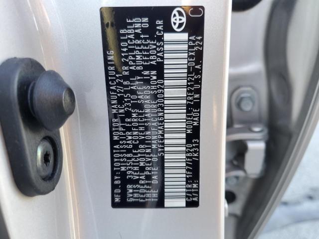 Photo 10 from auction – 2022 TOYOTA COROLLA LE with VIN 5YFEPMAE6NP300920