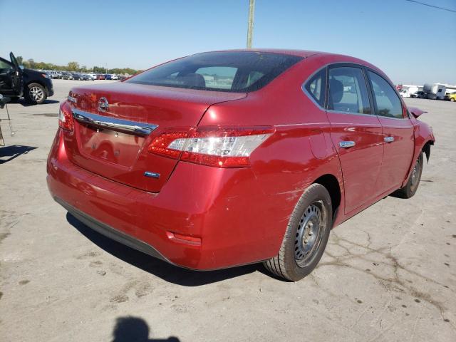 Photo 4 from auction – 2013 NISSAN SENTRA S with VIN 3N1AB7AP5DL564208