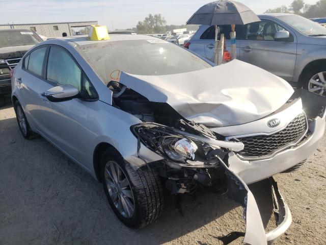 KIA FORTE LX 2015 with VIN KNAFX4A68F5353689 - Photo from auction