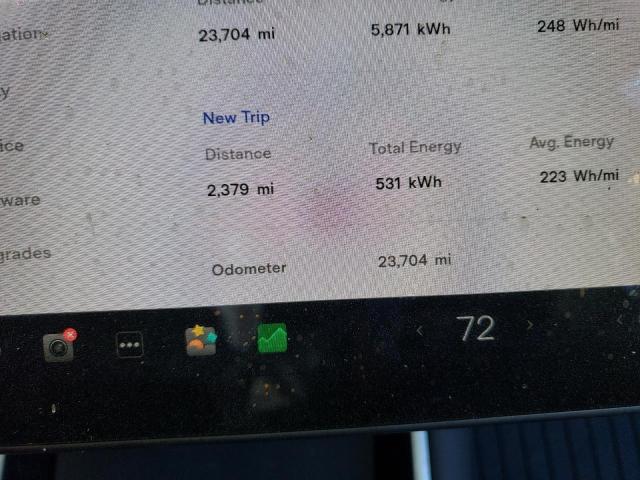 Photo 8 from auction – 2020 TESLA MODEL 3 with VIN 5YJ3E1EA8LF743694