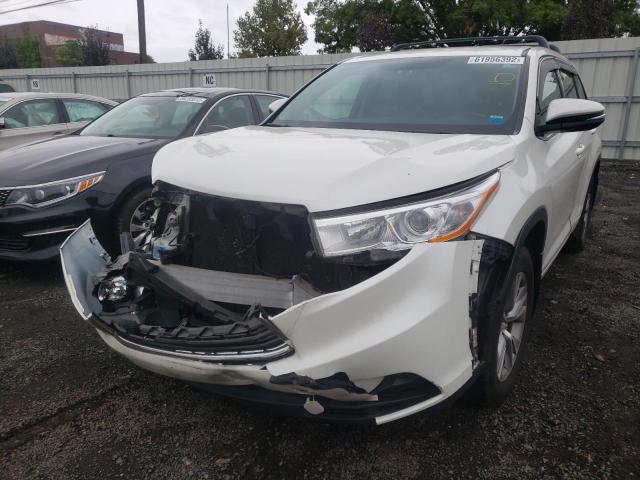 Фото 2 с аукциона – 2016 TOYOTA HIGHLANDER с VIN 5TDBKRFH8GS231854