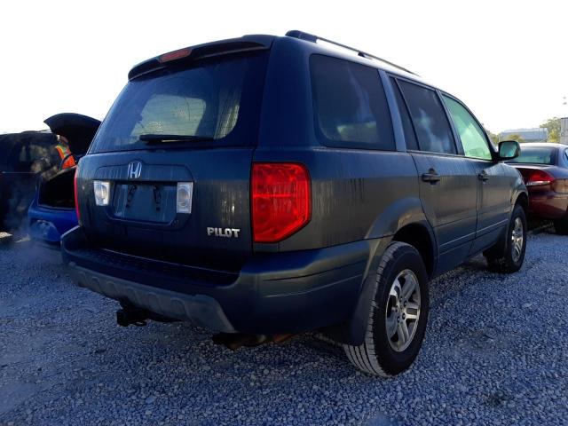 Photo 4 from auction – 2004 HONDA PILOT EXL with VIN 2HKYF18554H566784