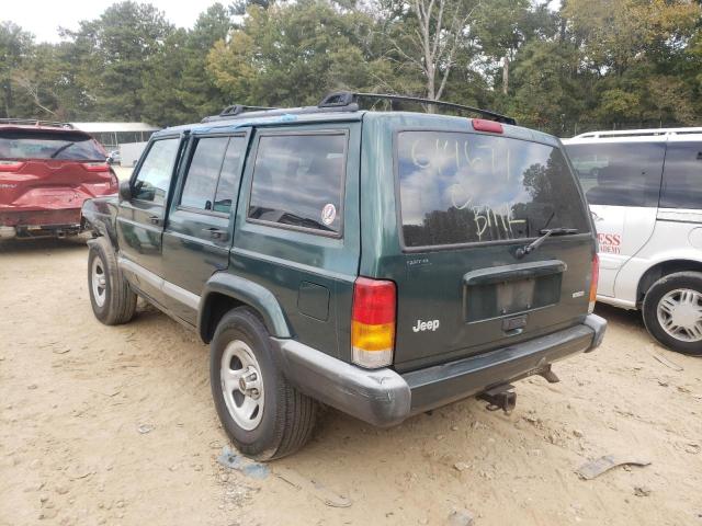 Photo 3 from auction – 2001 JEEP CHEROKEE S with VIN 1J4FT48S31L614677